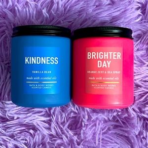 Bath and Body Works Candle Duo